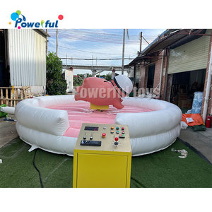 Juego de montar en <span class=keywords><strong>toro</strong></span> mecánico inflable para niños, máquina de juego, precio en venta - Product Image 3