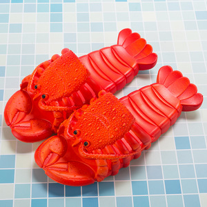 Groothandel Grappige Kreeft <span class=keywords><strong>Slippers</strong></span> Mannen Casual Glijbanen Dieren Vissen Flops Voor Volwassenen Kinderen Unisex Zomer Strand Sandalen Schoenen - Product Image 6