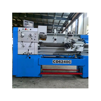 Tour CNC de précision horizontal multi-usages de série CDC pour métaux avec outils motorisés Fengzhao CD6250C