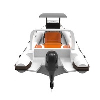 Deluxe 32ft Rhib960 Double coque Orca Hypalon/PVC Rigide Aluminium RIB Bateaux Gonflables