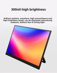 Écran externe IPS 15,6 pouces 1080P 60Hz pratique pour ordinateur portable, PS4/5, Switch - Utilisation professionnelle et gaming - Product Image 6