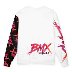 Felpa Oversize in Jersey di Cotone con Cerniera, Lavaggio Enzimatico, Tinta Unita - Product Image 2