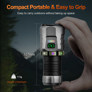 WOSEN Magnetic Tail LED Flashlight Waterproof IP65 12 White Red Dual Color Mini Portable Type C Fast Charge Practical Light - Product Image 6