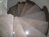 Rosy Porino Rose Porrno Chinois Granit G664 400x400mm Pierre Polie Granit Tuile Rouge Granit Escalier Flammé Prix pour G664 Étape
