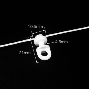 High Quality Eco-Friendly S Fold Ripple Fold Curtain White Runners Curtain Poles Tracks & Accessories - Product Image 4