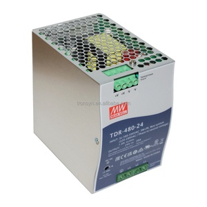 Fuente de Alimentación Industrial Delgada Meanwell Autorizada TDR-480-24 480W 24V con Función PFC, Garantía de 3 Años, Transformador Trifásico de Ferrita, Salida de 20A - Product Image 1