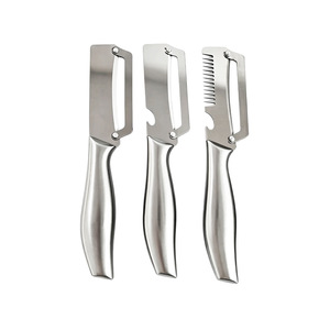 Stainless Steel Fruit Vegetable <b>Peeler</b> Multi Function Kitchen Tool For Fresh Produce Peeling - Product Image 3