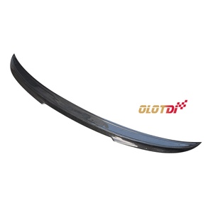 MP Style Dry Carbon Fiber <b>Boot</b> Lip Rear Trunk Spoiler Wing for 2017-2020 for Hyundai Genesis G70 Model Ducktail - Product Image 5