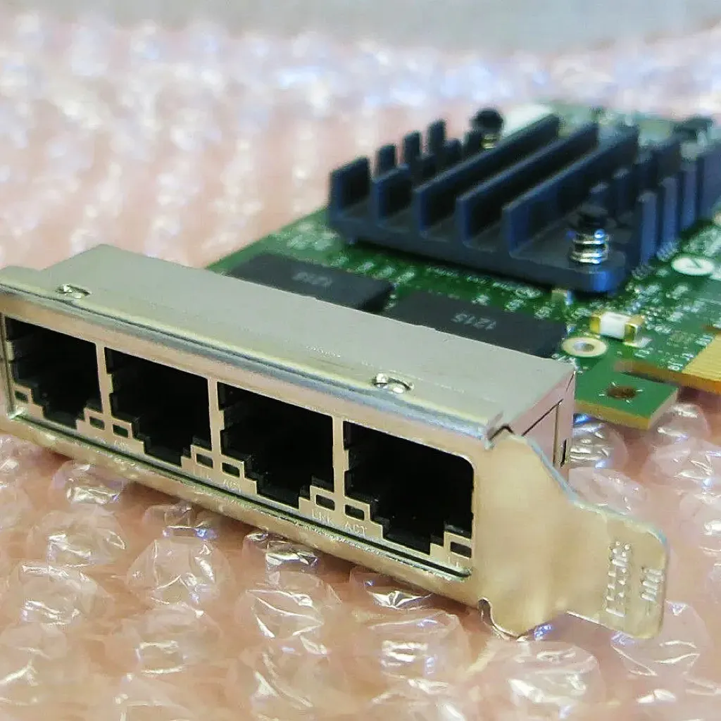 Оригинальный 3,0 RJ45 сетевой порт Type-C USB-концентратор адаптер с четырехпортовым RJ45 PCIe x4 NIC беспроводной внешний сетевой I350-T4 карт