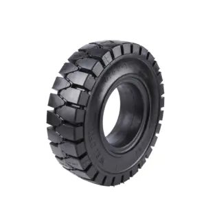 Electric Forklift Rubber Solid Tyre B6.50-10 For Machinery Repair Shops