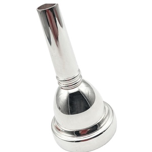 Embouchure de <span class=keywords><strong>trombone</strong></span> plaquée argent, accessoire d'instrument en laiton durable, embouchure de <span class=keywords><strong>trombone</strong></span> <span class=keywords><strong>alto</strong></span> en laiton - Product Image 2