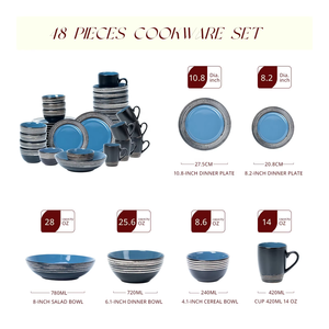 ในเดือนกันยายนนี้ เราจะโปรโมทชุดจานเซรามิกแบบเรียบง่ายและเป็นมิตรกับสิ่งแวดล้อมจำนวน 48 ชุด และชุดจานเซรามิกแบบลายนูน - Product Image 3