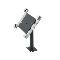 Support de tablette en alliage d'aluminium TOPFREE avec verrouillage par clé, pour iPad 8-13 pouces, rotation à 360 degrés, réglable, antivol, support de bureau