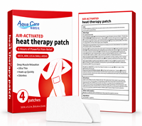 Patchs auto-chauffants Aqua Care activés par l'air, 8 heures de confort, taille personnalisable, OEM pour soulager les douleurs au cou, au dos, aux bras et aux jambes
