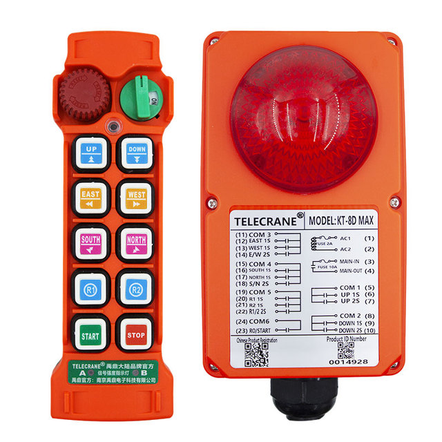 JYRDI KT-8D Radio Remote Control Industrial Remote Control Long Distance Premium Quality for Tower Crane