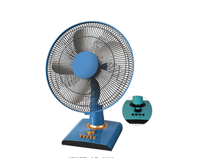 Ventilateur de table électrique oscillant 3 vitesses 16 pouces DC/AC avec pales en PP – Prix usine abordable - Product Image 3