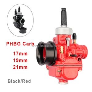 Dellorto PHBG 21mm Racing Red Edition Dellorto PHBG DS 21mm Carburateur Carb Pour 2 Temps 50cc-100cc Scooter Cyclomoteur - Product Image 6
