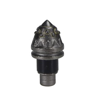 Bullet bit chủ với Carbide nghiêng quay răng cho đào đất augers - Product Image 2