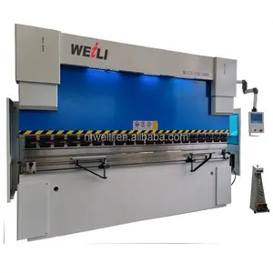 WC67Y/K Hydraulic bending machine with CT12 (optional Delem) special numerical control system