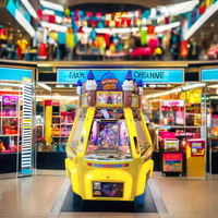 Machine de jeu d'amusement à pièces de monnaie Dream Castle, pousse-pièces, grue à griffes, avec fonction de pousse-pièces pour les enfants de 3 à 8 ans