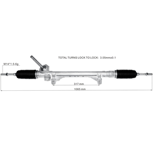 OEM 490016514R/4900174019R/490019110R para Renault Megane II <span class=keywords><strong>Kangoo</strong></span> conjunto <span class=keywords><strong>de</strong></span> <span class=keywords><strong>caja</strong></span> <span class=keywords><strong>de</strong></span> cambios <span class=keywords><strong>de</strong></span> cremallera <span class=keywords><strong>de</strong></span> dirección asistida eléctrica - Product Image 1