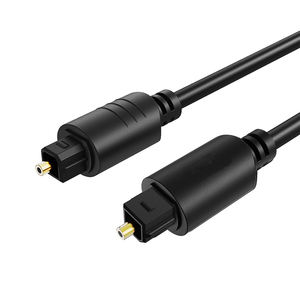 Cable de Audio Óptico Macho <span class=keywords><strong>a</strong></span> Macho <span class=keywords><strong>Coaxial</strong></span> <span class=keywords><strong>Spdif</strong></span> de 1.5M, Cable de Audio Óptico Digital Toslink para HIFI - Product Image 1