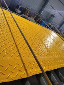 Temporäre Straßen matte Erdgeschoss Kunststoff platte Bodenschutz matte - Product Image 6