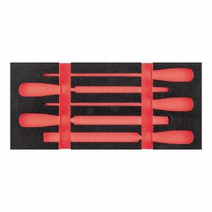 Usag <b>Pry</b> <b>Bar</b> Set 415x188x45 Mm Industrial Grade Round End Straight Anti Slip Grip Wrecking Demolition Tools - Product Image 1