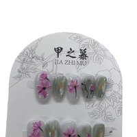 Vente en gros JIAZHIMU : Ongles press-on faits main personnalisés pour femmes – Accessoire de beauté unique répondant aux attentes spécifiques des femmes