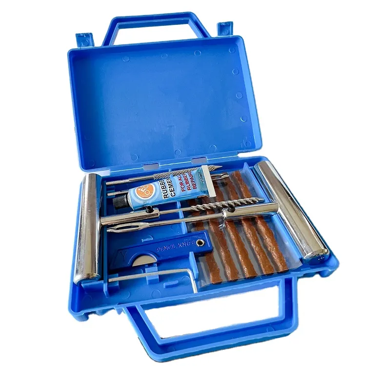 TOPSUN-Многофункциональный комплект для ремонта велосипедных шин, Инструменты для ремонта проколов