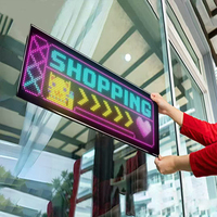 Pantalla de publicidad LED flexible de publicidad de taxi, Software de aplicación móvil Pantalla flexible LED de conmutación de material inteligente