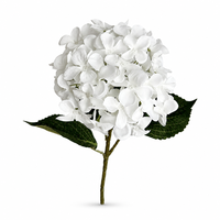 Bunga Hydrangea 3D Print Real Touch Multi Warna, Grosir untuk Dekorasi Pernikahan, Bunga Artifisial untuk Dekorasi Rumah dan Hotel, Rangkaian Bunga