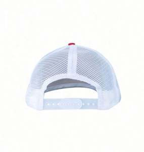 Casquette de camionneur 5 panneaux en mousse marron personnalisée avec broderie de logo à la mode en tissu maillé pour l'extérieur ou une utilisation décontractée - Product Image 3