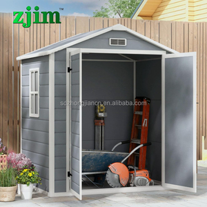 Abri de jardin en résine d'extérieur, abri de jardin en plastique, abri à outils, abris extérieurs, patio, maison - Product Image 1