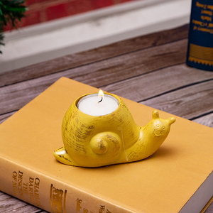 Porte-bougie Lapin de Pâques avec figurine en résine sculptée en forme <span class=keywords><strong>d</strong></span>'œuf et <span class=keywords><strong>d</strong></span>'<span class=keywords><strong>escargot</strong></span>, bougeoir lapin pour <span class=keywords><strong>d</strong></span>écoration de fête à domicile et cadeau - Product Image 4