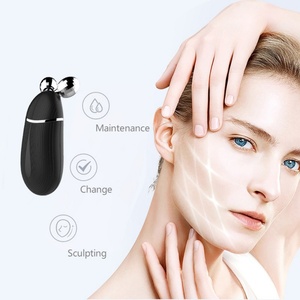 เครื่องนวดหน้าไมโครเคอร์เรนท์แบบพกพาสำหรับผู้หญิง ลูกกลิ้งไฟฟ้า เครื่องมือเสริมความงามสำหรับดูแลผิว ผลิตภัณฑ์ของขวัญ - Product Image 3