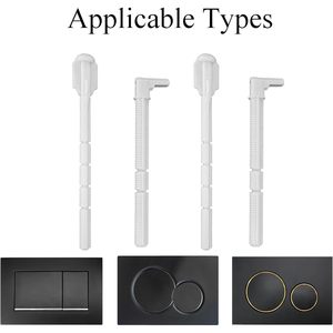 Toilet Push Rod Set Flush Rod Actuator <b>Replacement</b> Compatible with Geberit 241.874.00.1 Wall Hung Cistern Flush <b>Handle</b> - Product Image 2