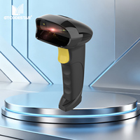 GTCODESTAR, escáner de código de barras inalámbrico 2D de mano, lector de código QR USB, pistola de escaneo de código de barras con cable 1D, lector de código de barras 2,4G para Pos