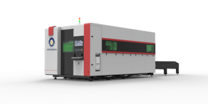 Machine de découpe laser à fibre entièrement fermée DP Laser <span class=keywords><strong>3015</strong></span>, refroidie par eau, haute productivité, table d'échange automatique, pour carbone et acier inoxydable - Product Image 2