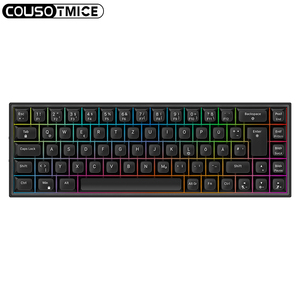 Teclado Mecánico para Juegos con Bluetooth Tri-Modo, Frecuencia de Sondeo de 8K, Efecto Hall, 68 Teclas, Respuesta Rápida, Teclado Magnético <span class=keywords><strong>Outemu</strong></span> para Gamers - Product Image 2