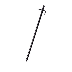 Yachuangxin Black Ground Stakes 30cm Steel Tent <b>Pegs</b> DIY Grade Straight <b>Bag</b> Handle Outdoor Camping Equipment All Seasons Use - Product Image 1