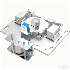 Tourniquet trépied hydraulique avec mécanisme anti-retour, rotation à 120 degrés, fonctionnement fluide, pour contrôle d'accès piétonnier - Product Image 5