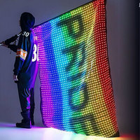 Tapis Magique Volant : Écran LED Dynamique en Tissu Souple pour Spectacles Scéniques Extérieurs et Publicité