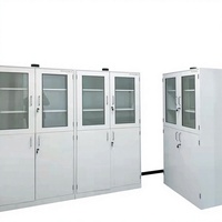 Mobilier de laboratoire de qualité industrielle avec système de double verrouillage, port de mise à la terre et revêtement en poudre ignifuge pour une protection accrue