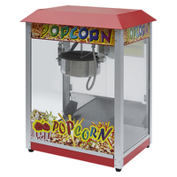 Machine à Popcorn Commerciale de Comptoir Électrique à Air Chaud avec Cuve en Acier Inoxydable pour Cinéma, Fête Foraine et Snack-bar