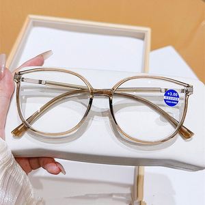 Gafas de Lectura con Logotipo Personalizado 2024, Montura Grande de Lujo para Mujer, con Pedrería, Cuadradas, Anti Luz Azul - Product Image 3