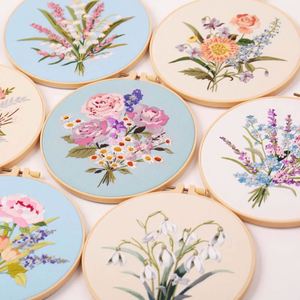 Handmade Soft Fabric Cotton Linen Cross Stitch Needlework <b>Sewing</b> Craft DIY Knitting Crocheting Kits <b>Set</b> Beginners Cartoon - Product Image 3