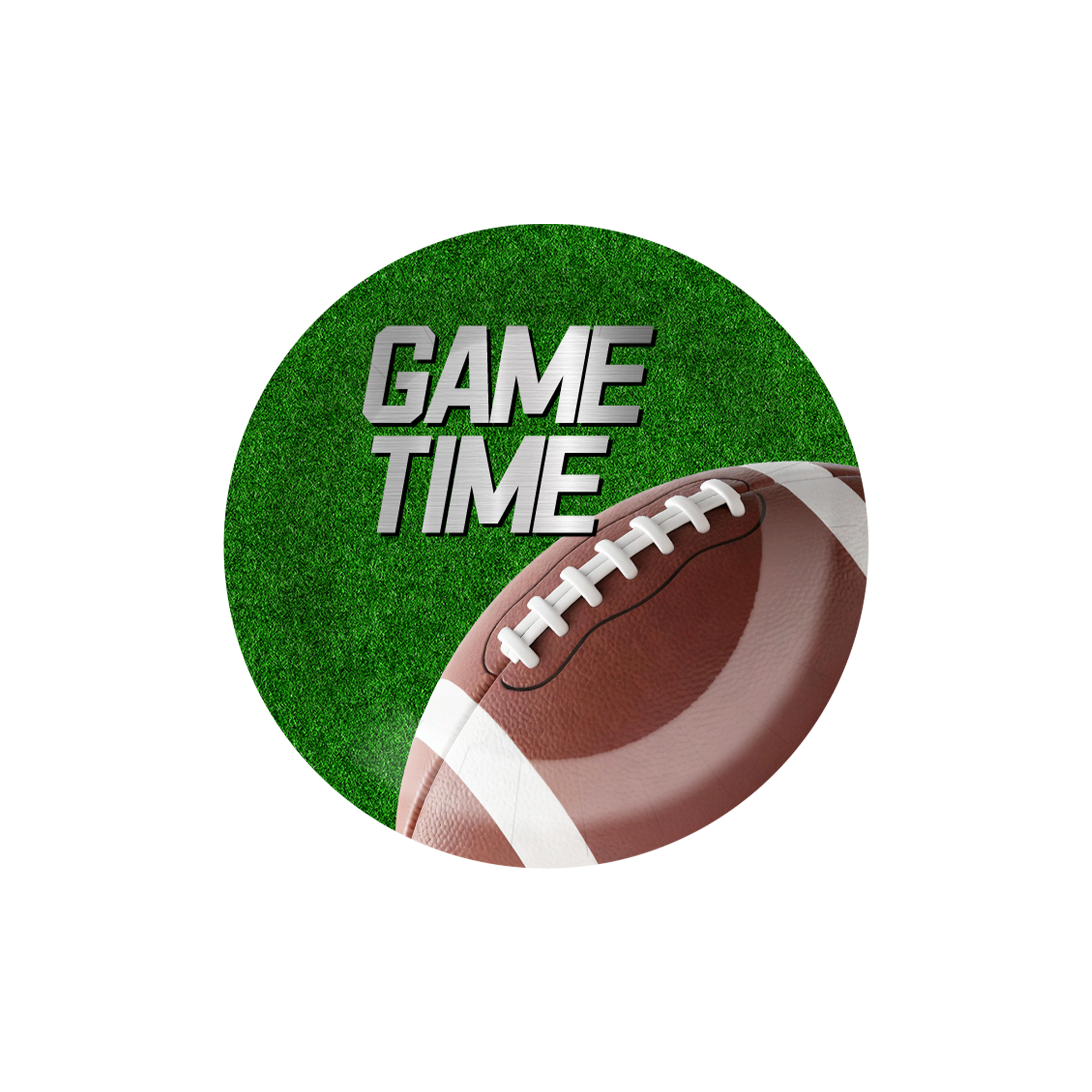 Plato de papel de 7 pulgadas * 8 piezas