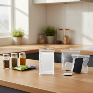 Sacchetto ermetico Ilan 60x80x0,03 mm in plastica sigillabile per riporre piccoli oggetti - Product Image 2