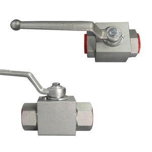 Vanne à boisseau sphérique hydraulique YJZQ/KHB haute pression G1/4 G3/8 G1/2 G3/4 tailles alimentation de vanne de contrôle de débit hydraulique - Product Image 6